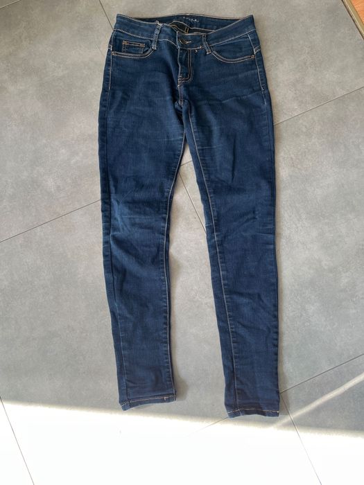Spodnie dżinsowe granatowe