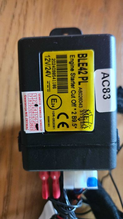 Immobilizer ble 42 pl