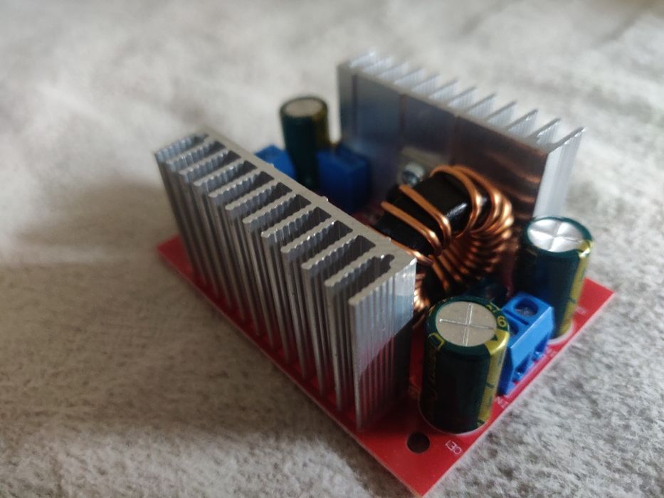 Повышающий DC-DC стабилизированный источник питания 400W