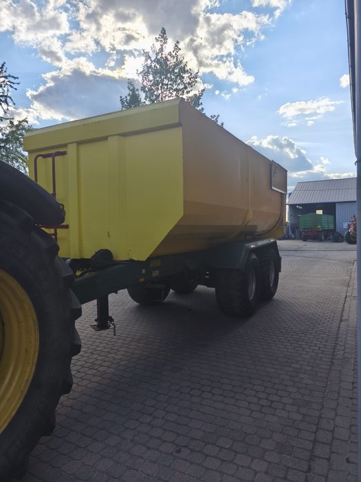 Przyczepa skorupowa tandem 20 ton