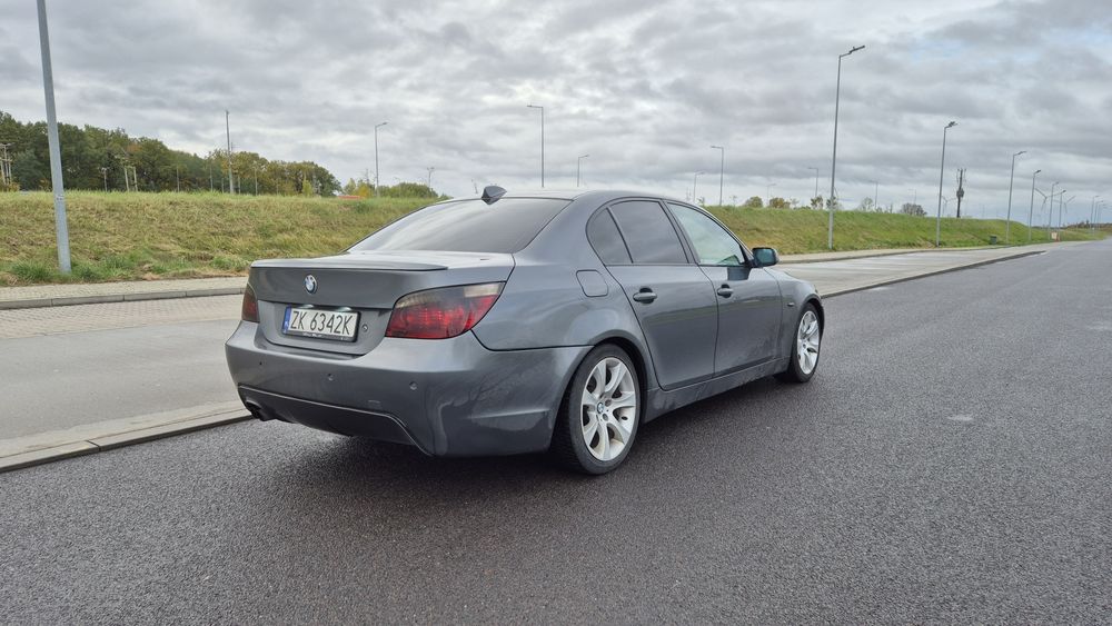 BMW E60 530d, 255 koni, Automat, Dynamic Drive, Active Steering