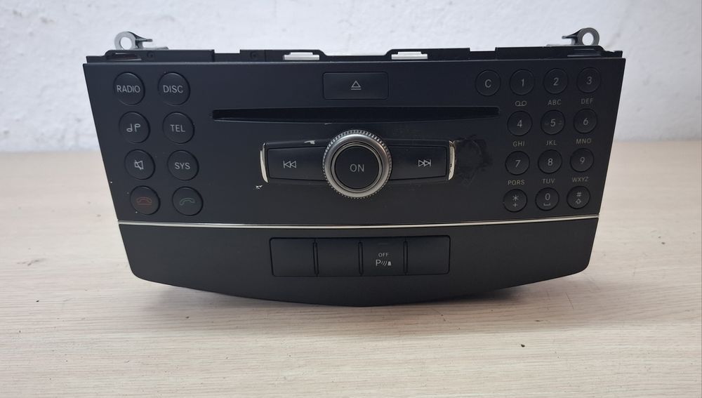 Radio Mercedes W204 Oryginalne