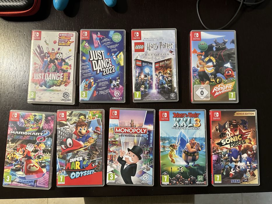 Consola Nintendo Switch completa em caixa