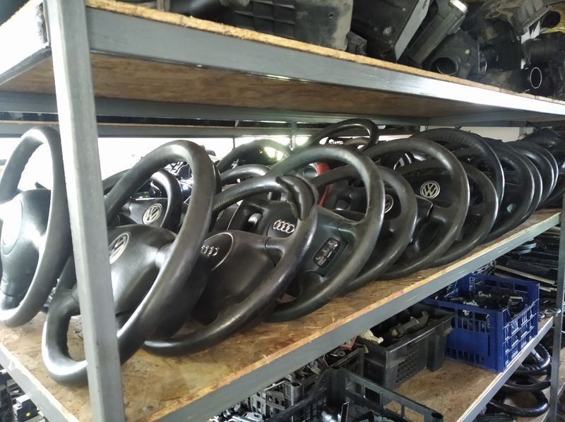 Руль airbag VW Passat B5 B6 B7 Golf 4 5 Audi шлейф