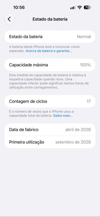 Iphone 17 pro max de 256gb com caixa!