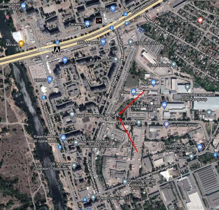 земельный участок под гараж, СТО, производство ул. Береговая