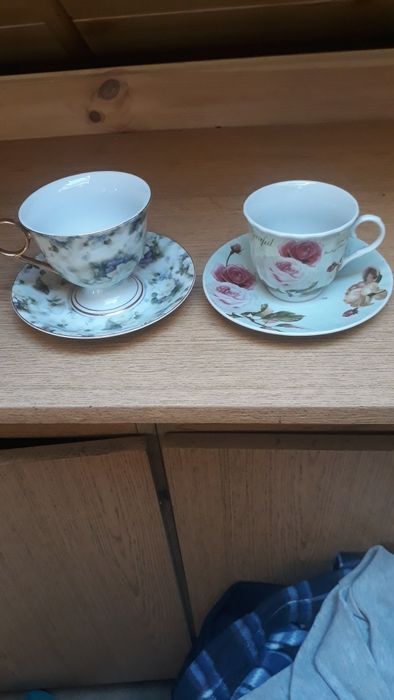 Kąplet do kawy z porcelany