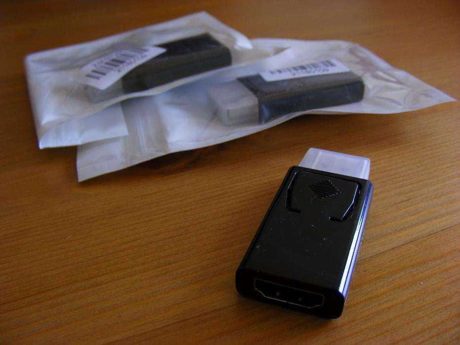 NOVO - Adaptador DP / DisplayPort para HDMI