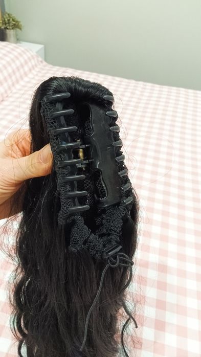 Extensão de cabelo rabo de cavalo sintético