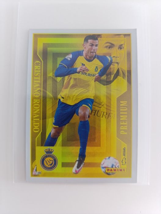 Cromo Cristiano Ronaldo premium PANINI