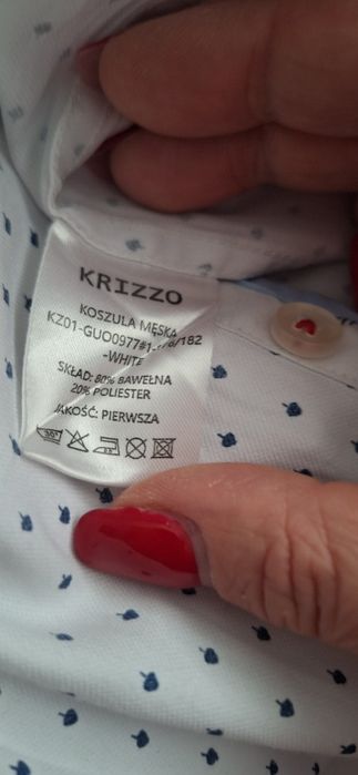 Koszula męska Krizzo kołnierz 41cm