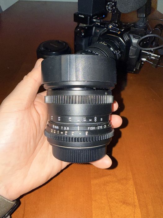 Blackmagic Pocket Cinema Camera 4K + Lentes + Rig + Crane 2S