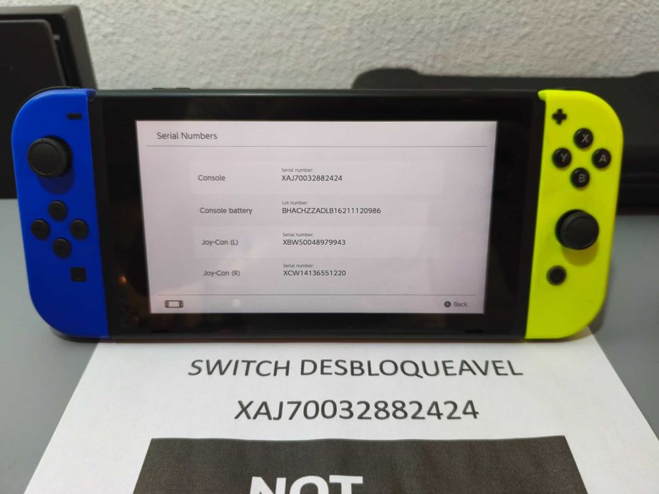 Nintendo Switch Desbloqueável
