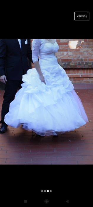 Suknia ślubna - księżniczka
