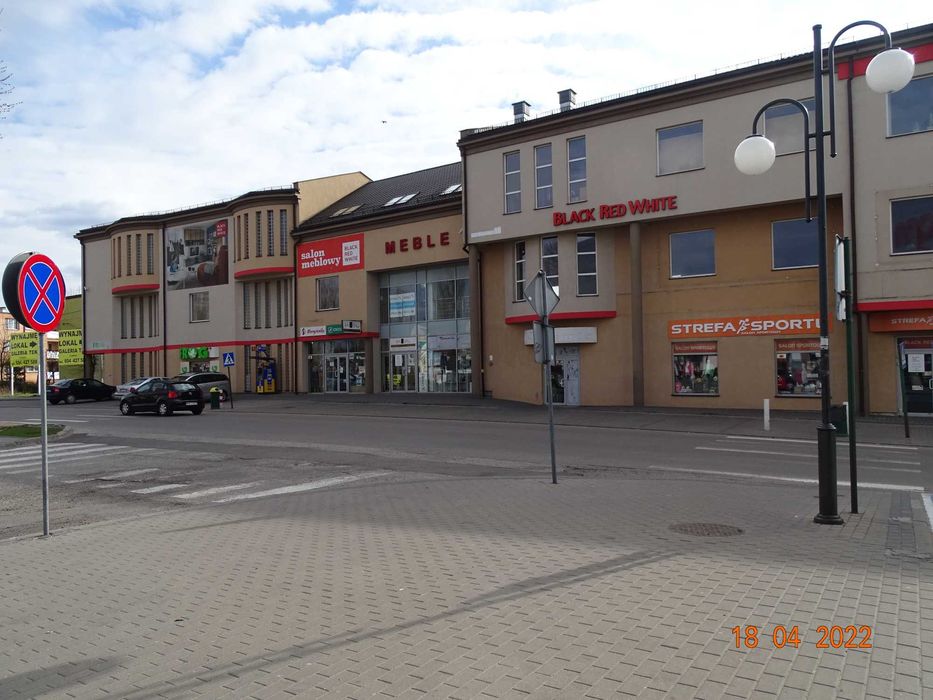 Ostrów Mazowiecka. Lokal 250 m2. Centrum Parking. Duży ruch. Ostrów