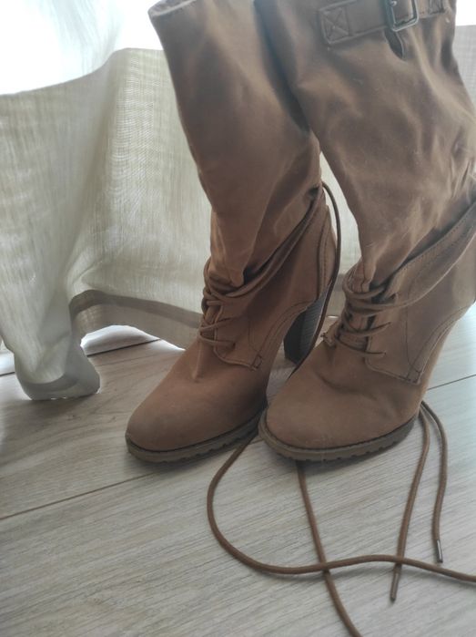 Botas senhora zara novas