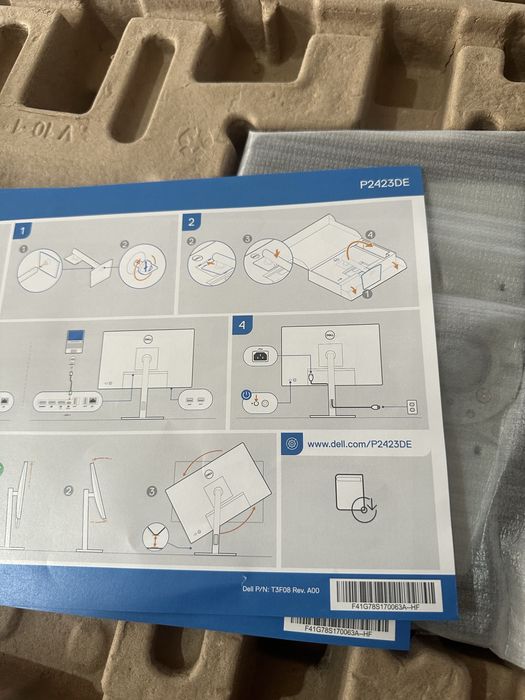 Monitor Dell novo e embalado