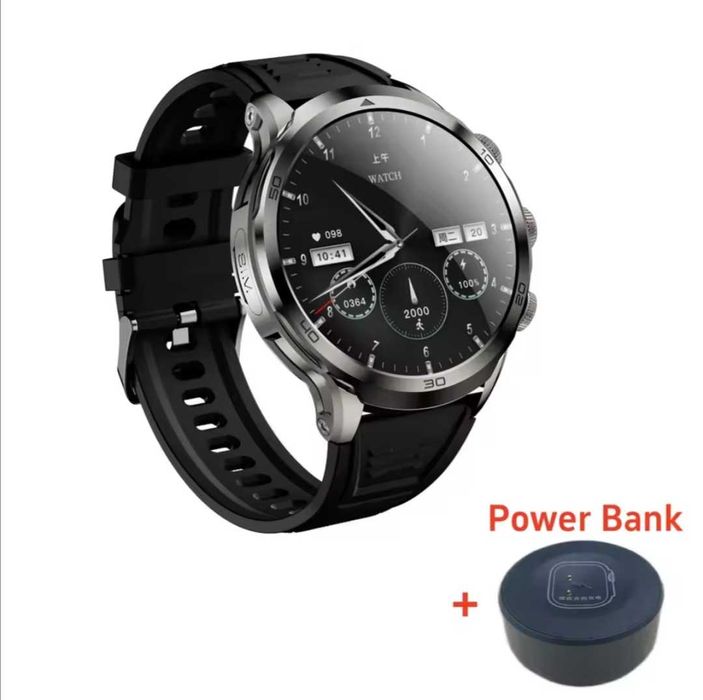 Android 4G/5G Часы c сим картой Vwar AMOLED Smart Watch с GPS Wi-F Sim
