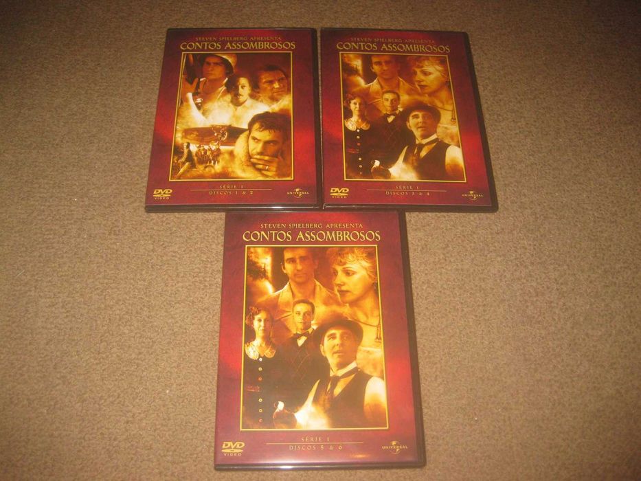 Série em DVD "Contos Assombrosos" de Steven Spielberg/Raríssima!