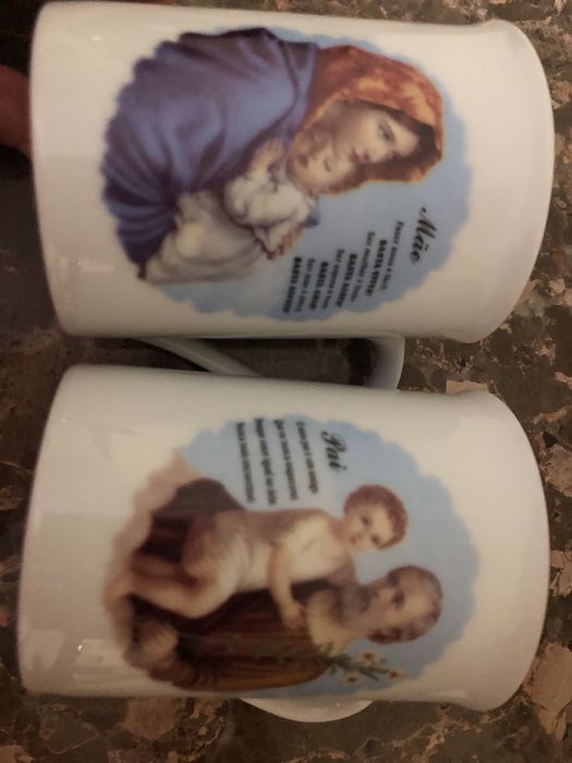 Chávenas novas Mãe e Pai