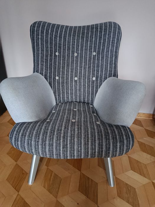 Fotel skandynawski uszak