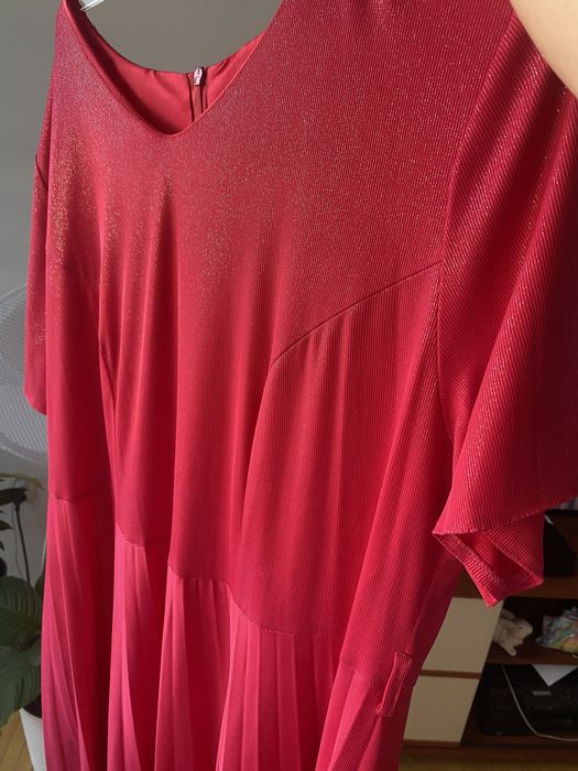 Elegancka sekienka róż połysk rozm 48