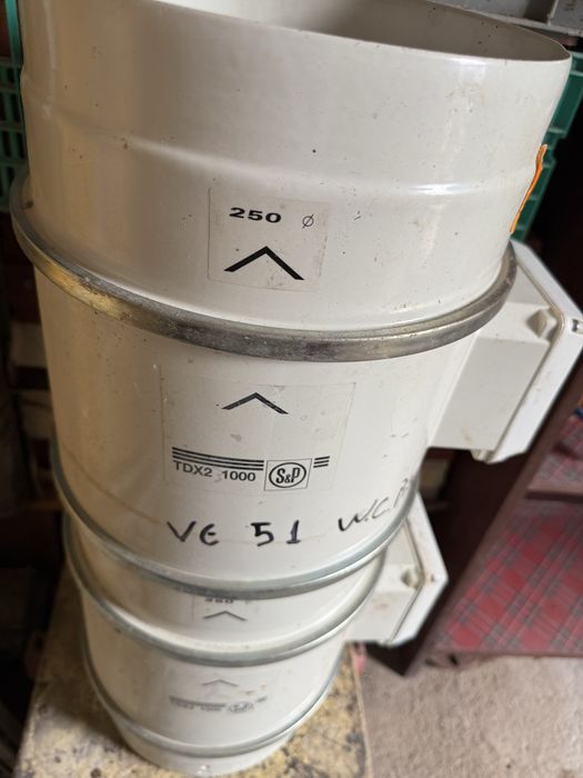 Ventiladores de conduta - (S&P), modelos TDX2 1000 (Duplo) e TD-800