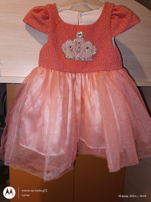 Нарядное платье для девочки