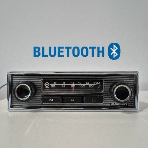 Unikatowe Radio Blaupunkt OPEL LE MANS CHROM !! z Bluetooth mp3 !!