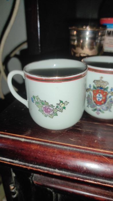 Chávenas de café