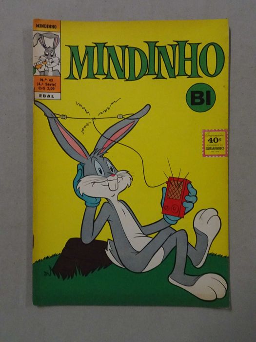 Livro EBAL - Mindinho BI nº 43 (4ª série)