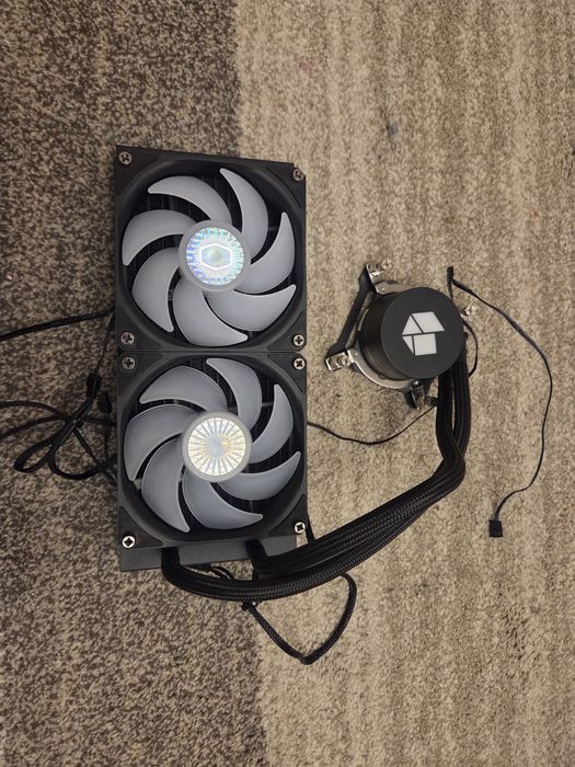 Chłodzenie wodne CPU Cooler Master ML240L V2 ARGB Komplett Edition LGA1700