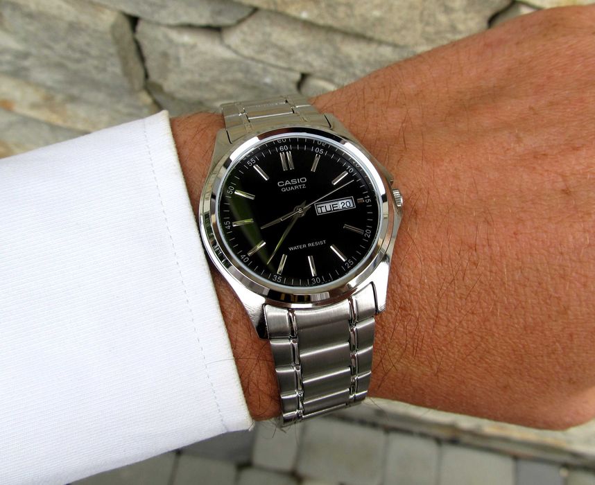 ЖИВІ ФОТО Кварцевий чоловічий наручний годинник Casio ORIGINALS