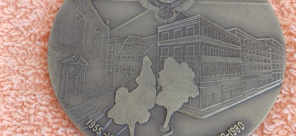 Medalha Bronze Pinto & Sotto Mayor – S. Mamede 1955-1980 – RARA