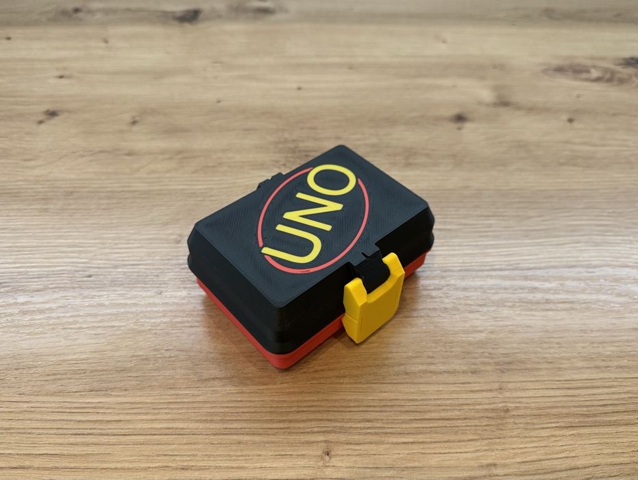 Caso para cartas de jogo UNO SnapLock V4