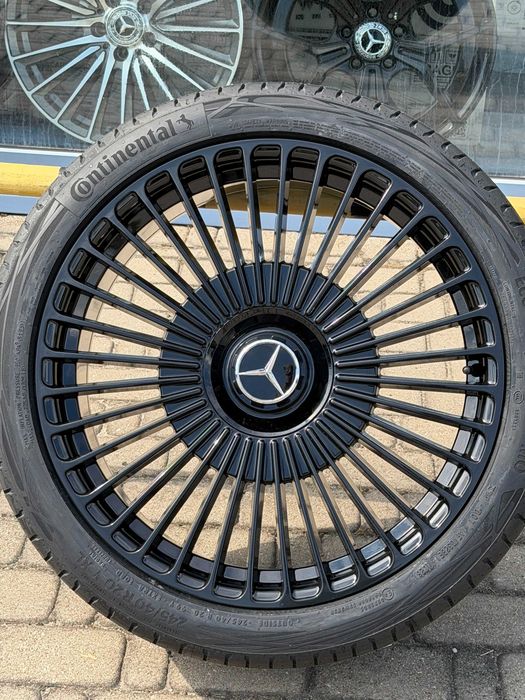Nowe koła Mercedes 20" cali S klasa w223 czarne wieloszprychowe