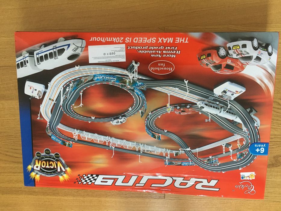 Tor wyścigowy, kolejka, 630cm