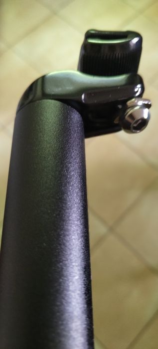Wspornik siodła sztyca aluminium UNO GRADE OE 31,6mm/400mm