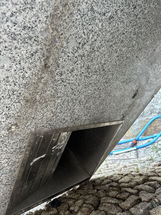 Placa em Granito com recorte da pia