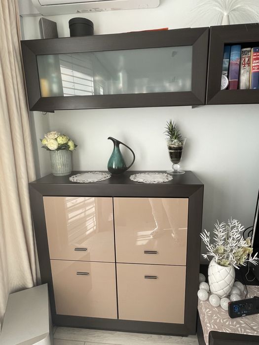 Zestaw mebli do salonu BRW + komoda 8 szuflad
