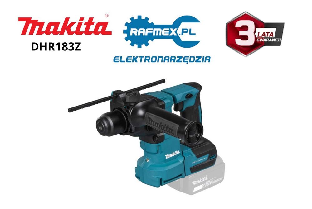 Makita DHR183Z Młotowiertarka Akumulatorowa 18V LXT 3 Lata Gwarancji