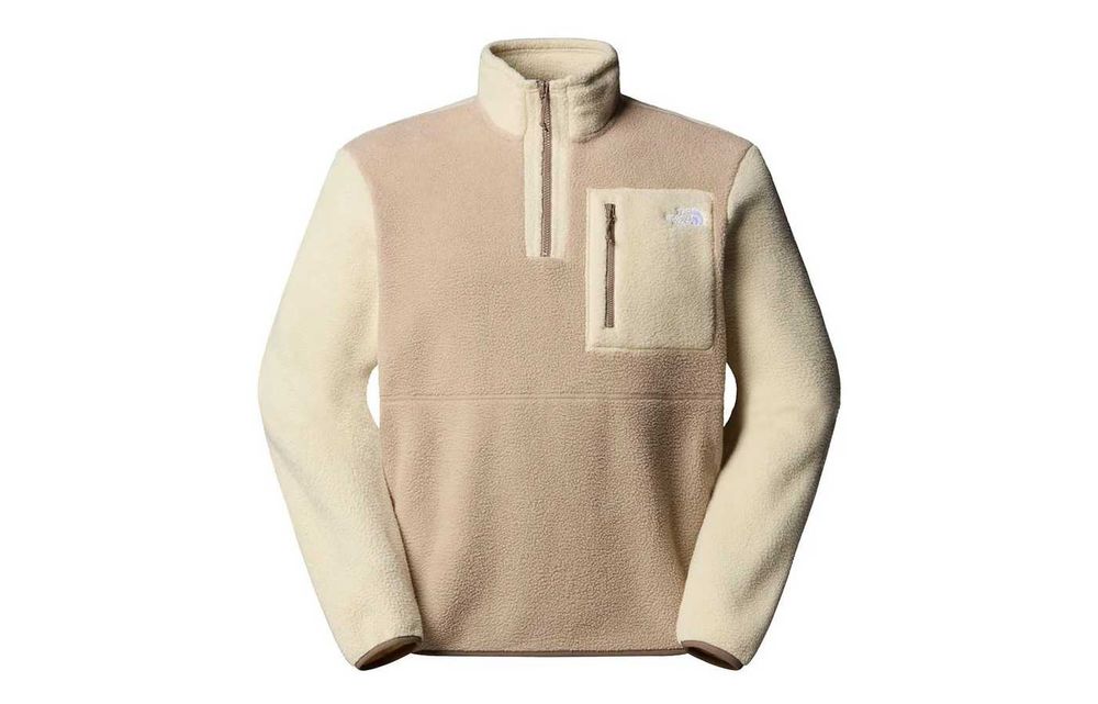 Оригінальна Чоловіча флісова кофта The North Face Yumiori 1/4 Zip Fleece. Теплий светр TNF
