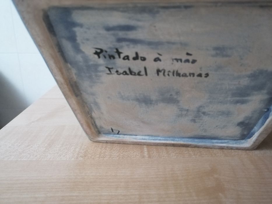 Fruteira antiga em louça