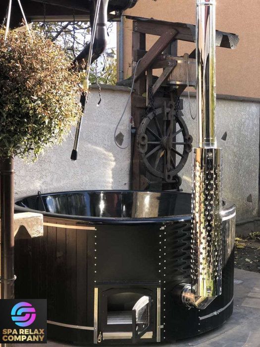 Чан на дрова Спа купіль Гаряча бочка Басейн