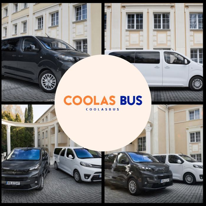 Przewóz osób, bus z kierowcą, przewóz osób busem 9-osobowym