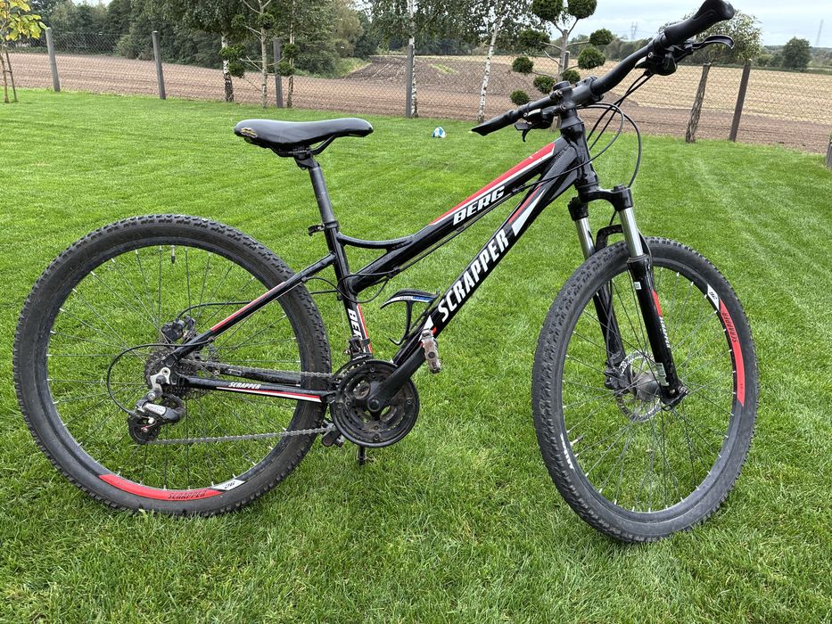 Rower kross Scrapper Berg XS Czarny