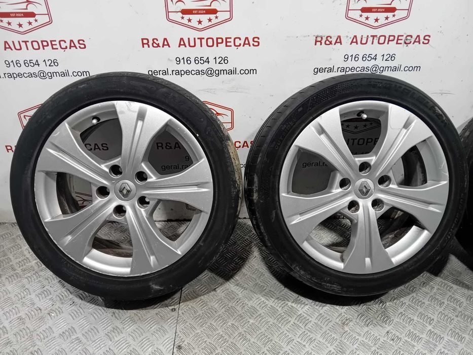 Conjunto Jantes Renault Megane 3 III R17 Original
