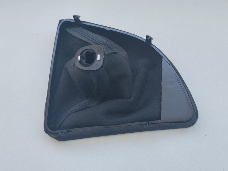 Manete Moca Manípulo Manopla Maçaneta Alavanca Fole velocidades BMW Serie 1 E81 E82 E87 E88 Caixa 5 6 Pack M Pele Lisa Perfurada
