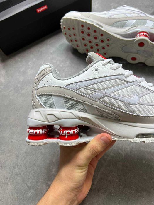 Buty Nike Supreme Shox Ride 2 White Białe