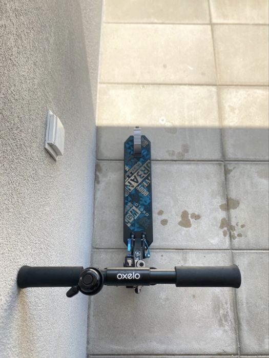 Trotinete Criança / Preta e Azul